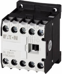Eaton Dilem-01-G(220VDC) teljesítmény kontaktor AC-3/400V: 4kW 010168 (10168)