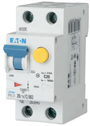 Eaton áramvédő kismegszakító 10kA, 1P+N, pfl7-20/1n/c/003-a-de-263544 (263544)
