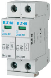 Eaton komplett túlfeszültség levezteő, c, kétpólusú, uc=385V AC, spct2-385/2-167604 (167604)