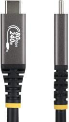 StarTech USB 4.0 Type C Összekötő Fekete 50cm CC50CM80GUSB4CABLE (CC50CM80GUSB4CABLE)