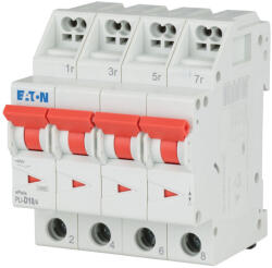 Eaton kismegszakító, 10kA, dugaszolókA, pcsokkA, l, pli-d10/4-101368 (101368)
