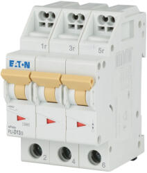 Eaton kismegszakító, 10kA, dugaszolókA, pcsokkA, l, pli-d13/3-101327 (101327)