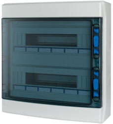 Eaton falon kívüli kiselosztó beltéri 2sor36TE, átlátszó ajtó+PE/N, ika-2/36-st-174201 (174201)