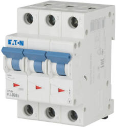 Eaton kismegszakító, 10kA, három pólusú, pl7-d20/3-263422 (263422)