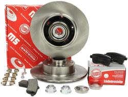  Fékbetétek + Tárcsák Csapágyzással Hátsó Renault Megane Cc, Megane, Scenic