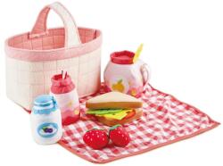 Hape Set de Joaca Hape Picknick-Korb 12 Piese Material Textil pentru Copii 18 Luni (E3179) Bucatarie copii