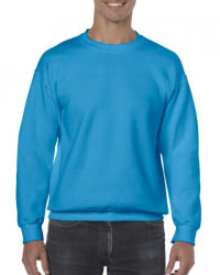 Gildan Uniszex pulóver Gildan GI18000 Heavy Blend Adult Crewneck Sweatshirt -S, Sapphire