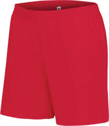 Proact Női rövid nadrág Proact PA152 Ladies' Jersey Sports Shorts -XL, Red