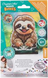 Craft Buddy Kit de broderie cu diamante Craft Buddy - Crystal Art Buddies: Leneș, 7 piese (CBCAFGR-31GEN044)