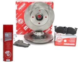  FÉKBETÉTEK + TÁRCSÁK csapággyal hátul 201060450