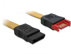 Delock cablu de extensie SATA, 100cm galben