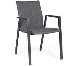  BOLZANO Orte kerti szék antracit 55, 5 x 60 x 83 cm