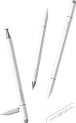  Vention 3-in-1 magnetic touch pen aluminum alloy, white érintőceruza