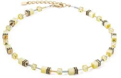  Coeur de Lion 4020-10-0120 nyaklánc A GeoCUBE® Iconic Mono Gold Necklace Yellow