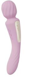 LELO Vibrator Double-Ended Wand SWITCH, Aplicatie Mobila Lelo Connect, Silicon, USB, Roz, 21.7 cm Vibrator
