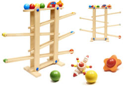  IKonka fából készült montessori Labdapálya XXL (KX6496)