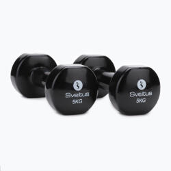 Sveltus Set de gantere 5 kg 2 buc. Sveltus Epoxy negru 1185