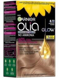 Garnier Vopsea Permanenta fara Amoniac, 8.12 Blond Iridescent, Garnier Olia, 112 ml
