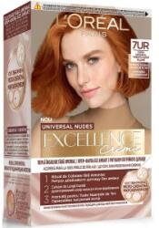 L'Oréal Vopsea Par Permanenta fara Amoniac Excellence Universal Nudes Reds 7UR Cupru Universal, 192 ml
