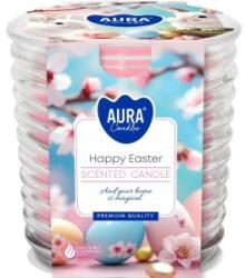 BISPOL Lumanare Parfumata in Pahar Spirala, Happy Easter, 28 Ore, Bispol (LCA-SNW80-1-456)
