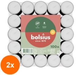 Bolsius Set 2 x 100 Lumanari Pastila Bolsius, 4 Ore (GIL-2xLCA-BT4-100)