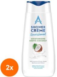 Astonish Set 2 x Crema de Dus, Cocos, 400 ml, Astonish