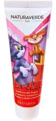 Naturaverde Kids Pasta de Dinti Naturaverde Kids Tom & Jerry, cu Aroma de Capsuni, pentru Copii, 75 ml (SODI00333)