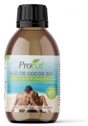 Pronat Glass Pack Ulei de Cocos BIO, Extravirgin pentru Uz Cosmetic, 100 ml, Pronat