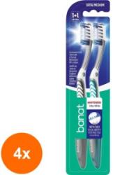 Banat Set 4 x 2 Periute de Dinti Tri Action Ultra White Medium, Banat (ROC-4xBANAT00063)