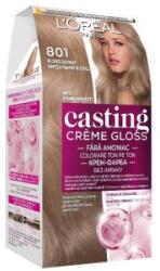L'Oréal Vopsea de Par Semi-Permanenta fara Amoniac L'Oreal Paris Casting Creme Gloss 801 Blond Satin, 180 ml