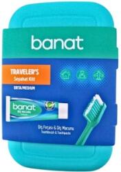 Banat Etui Calatorie Banat, Periuta si Pasta de Dinti 15 ml (BANAT00074)