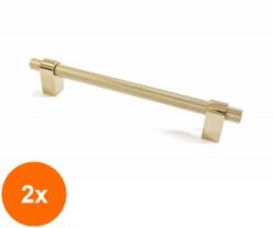 Ideal Feroluc Set 2 x Maner Model Kaira, 160 mm, Finisaj Auriu (EDI-2xIFR-18179)