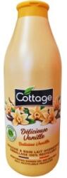 Cottage Gel de Dus si Lapte de Baie Cottage, Vanilie, 750 ml