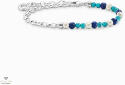 Thomas Sabo Charming Collection színes gyöngyökkel karkötő 17 cm - A2100-056-7-L17