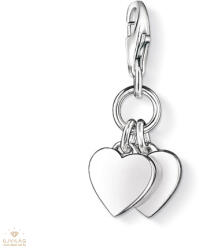 Thomas Sabo Charm Club Thomas Sabo dupla szív charm - 0836-001-12