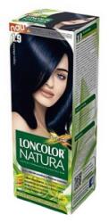 LONCOLOR Vopsea de Par Permanenta Loncolor Natura 1.9 Negru Albastru, 100 ml