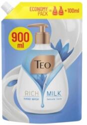 Teo Rezerva Sapun Lichid Teo Milk Delicate Care, 900 ml