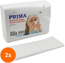Prima Set 2 x 50 Lavete Cosmetice Prima, 30 cm x 40 cm