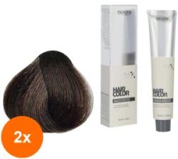 Maxima Set 2 x Vopsea Profesionala de Par Maxima, 4.4 Saten cupru, 100 ml