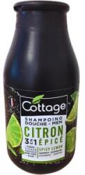 Cottage Gel de Dus si Sampon de Par Cottage Spicy Lemon, Barbati, 250 ml