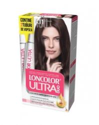LONCOLOR Vopsea de Par Permanenta Loncolor Ultra Max 4.11 Ciocolata, 200 ml