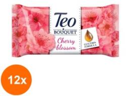 Teo Set 12 x Sapun Solid Teo Cherry Blossom, 70 g
