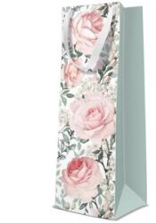 Elcadis Pungi Cadou, pentru Sticle, Gorgeous Roses, 12 x 37 x 10 cm, Perfecto (ELC-PC-SBT-GR)