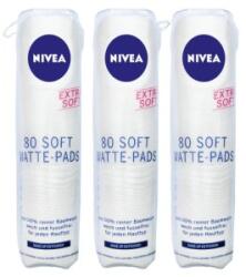 Nivea Visage Set 3 x 80 Dischete Demachiante Nivea Soft
