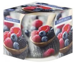 LCA Lumanare Parfumata in Pahar Imprimat, Fructe de Padure, 22 Ore (LCA-SN71S-08)