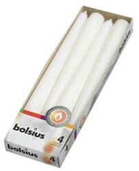 Bolsius Lumanare Conica Bolsius Alba, 4 Bucati (LCA-COB-04-02-A4)