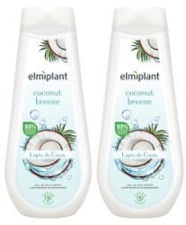 elmiplant Set 2 x Gel de Dus Crema Elmiplant Coconut Breeze, 750 ml