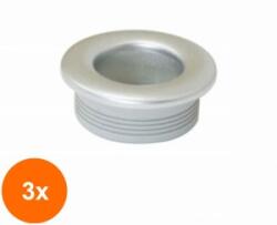 Ideal Feroluc Set 3 x Maner Ingropat Rotund Crom (EDI-3xIFR-26055)