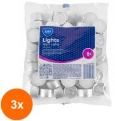 AURA Set 3 x 50 Lumanari Pastila Aura Nightlight, 8 Ore (GIL-3xLCA-TL8-50)