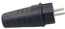 Z-tools Stecher din Plastic, 16A, fara Cablu, Negru (ZLN-ZTS8413)